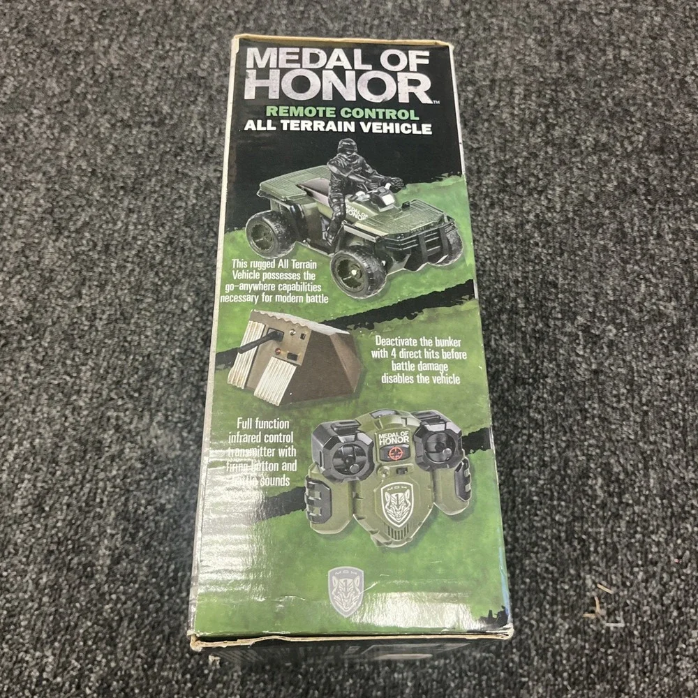 Interactive Toy Concept Medal‎ of Honor Attack ATV with Battling Action - New
